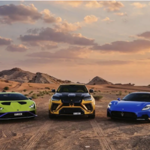 ASF Management - Luxury cars in desert